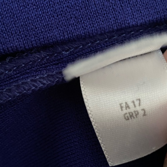 St. John Dress sz 8 Sleeveless Knit Purple Stretch Sheath Wool Blend - Picture 14 of 14